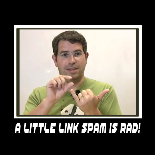 link-spam link spam Preventing Naughty Link Builders With Bad Behavior