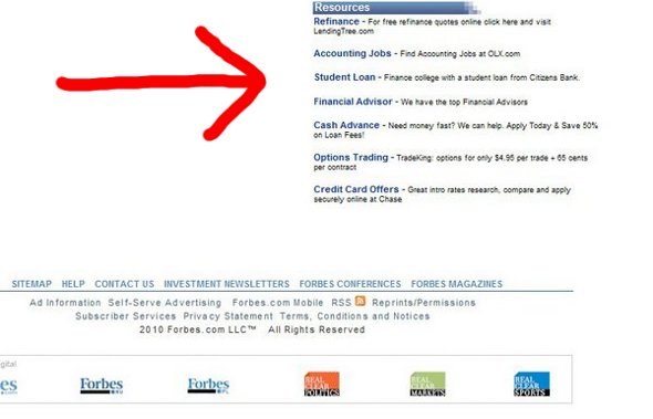 forbes paid links Forbes.com Caught With Paid Links Again?