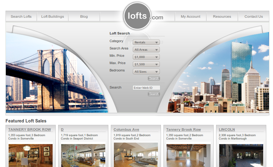 lofts.com  Lofts.com Launches: Niche Marketing Opportunity