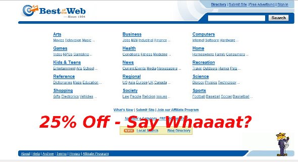 botw coupon BOTW 2011 Coupon: 25% Off!