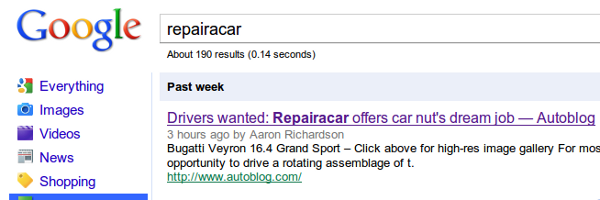 repairacar dream job Repairacars Dream Job Is Awesome Link Bait