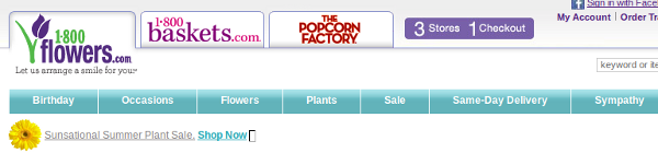 1800flowers 10 Big Brands That Google Has Penalized For Paid Links