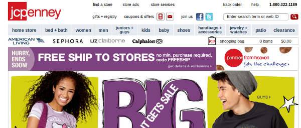 jcpenny.com  10 Big Brands That Google Has Penalized For Paid Links
