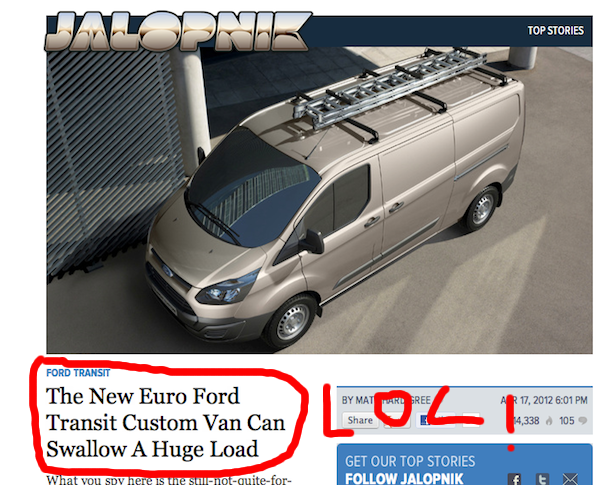 link bait titles Link Bait Title WIN Via Jalopnik