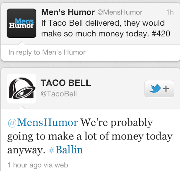 tacobell 420 Taco Bell Loves 420