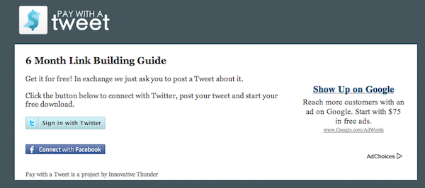 paywithatweet paywithatweet Building Social Media Profiles For Fun & Profit