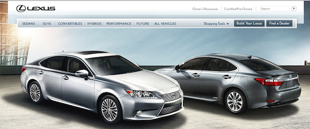 lexus-homepage lexus homepage Stop Building Links And Start Attracting Them