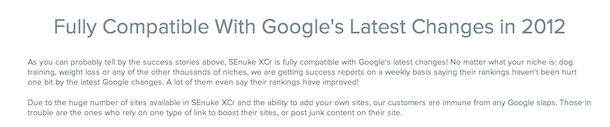 senuke spam Google Adds To Their Link Schemes Page